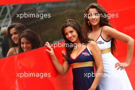 05.09.2008 Francorchamps, Belgium,  Martini Girls - Formula 1 World Championship, Rd 13, Belgian Grand Prix, Friday Practice