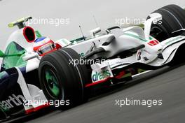 05.09.2008 Francorchamps, Belgium,  Rubens Barrichello (BRA), Honda Racing F1 Team  - Formula 1 World Championship, Rd 13, Belgian Grand Prix, Friday Practice