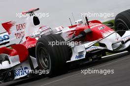 05.09.2008 Francorchamps, Belgium,  Jarno Trulli (ITA), Toyota F1 Team - Formula 1 World Championship, Rd 13, Belgian Grand Prix, Friday Practice