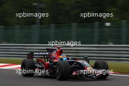 05.09.2008 Francorchamps, Belgium,  Sebastian Bourdais (FRA), Scuderia Toro Rosso, STR03 - Formula 1 World Championship, Rd 13, Belgian Grand Prix, Friday Practice