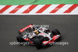 05.09.2008 Francorchamps, Belgium,  Lewis Hamilton (GBR), McLaren Mercedes, MP4-23 - Formula 1 World Championship, Rd 13, Belgian Grand Prix, Friday Practice