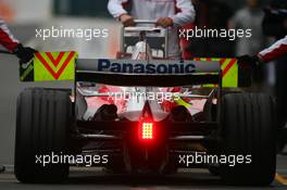 05.09.2008 Francorchamps, Belgium,  Jarno Trulli (ITA), Toyota Racing, TF108 - Formula 1 World Championship, Rd 13, Belgian Grand Prix, Friday Practice