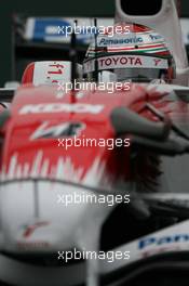 05.09.2008 Francorchamps, Belgium,  Jarno Trulli (ITA), Toyota Racing - Formula 1 World Championship, Rd 13, Belgian Grand Prix, Friday Practice