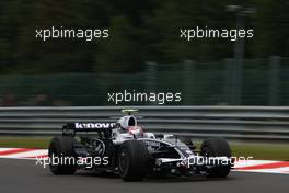 05.09.2008 Francorchamps, Belgium,  Kazuki Nakajima (JPN), Williams F1 Team, FW30 - Formula 1 World Championship, Rd 13, Belgian Grand Prix, Friday Practice