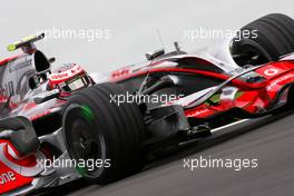 05.09.2008 Francorchamps, Belgium,  Heikki Kovalainen (FIN), McLaren Mercedes - Formula 1 World Championship, Rd 13, Belgian Grand Prix, Friday Practice