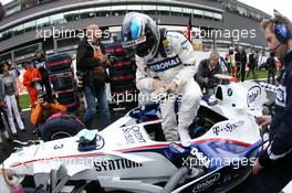 07.09.2008 Francorchamps, Belgium,  Nick Heidfeld (GER), BMW Sauber F1 Team  - Formula 1 World Championship, Rd 13, Belgian Grand Prix, Sunday Pre-Race Grid