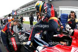 07.09.2008 Francorchamps, Belgium,  Sebastien Bourdais (FRA), Scuderia Toro Rosso  - Formula 1 World Championship, Rd 13, Belgian Grand Prix, Sunday Pre-Race Grid