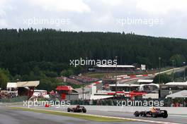 07.09.2008 Francorchamps, Belgium,  Mark Webber (AUS), Red Bull Racing  - Formula 1 World Championship, Rd 13, Belgian Grand Prix, Sunday Race