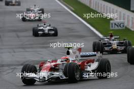 07.09.2008 Francorchamps, Belgium,  Timo Glock (GER), Toyota F1 Team, TF108 - Formula 1 World Championship, Rd 13, Belgian Grand Prix, Sunday Race