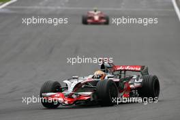 07.09.2008 Francorchamps, Belgium,  Lewis Hamilton (GBR), McLaren Mercedes  - Formula 1 World Championship, Rd 13, Belgian Grand Prix, Sunday Race