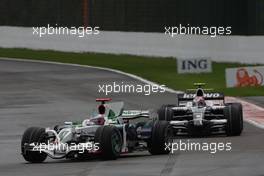 07.09.2008 Francorchamps, Belgium,  Jenson Button (GBR), Honda Racing F1 Team, RA108 - Formula 1 World Championship, Rd 13, Belgian Grand Prix, Sunday Race