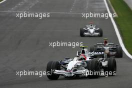 07.09.2008 Francorchamps, Belgium,  Robert Kubica (POL), BMW Sauber F1 Team  - Formula 1 World Championship, Rd 13, Belgian Grand Prix, Sunday Race
