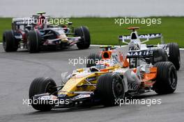 07.09.2008 Francorchamps, Belgium,  Nelson Piquet Jr (BRA), Renault F1 Team  - Formula 1 World Championship, Rd 13, Belgian Grand Prix, Sunday Race