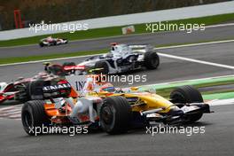 07.09.2008 Francorchamps, Belgium,  Nelson Piquet Jr (BRA), Renault F1 Team, R28 - Formula 1 World Championship, Rd 13, Belgian Grand Prix, Sunday Race