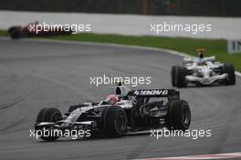 07.09.2008 Francorchamps, Belgium,  Kazuki Nakajima (JPN), Williams F1 Team, FW30 - Formula 1 World Championship, Rd 13, Belgian Grand Prix, Sunday Race