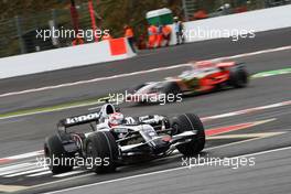 07.09.2008 Francorchamps, Belgium,  Kazuki Nakajima (JPN), Williams F1 Team, FW30 - Formula 1 World Championship, Rd 13, Belgian Grand Prix, Sunday Race