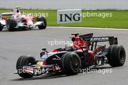 07.09.2008 Francorchamps, Belgium,  Sebastian Vettel (GER), Scuderia Toro Rosso  - Formula 1 World Championship, Rd 13, Belgian Grand Prix, Sunday Race