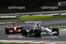07.09.2008 Francorchamps, Belgium,  Robert Kubica (POL), BMW Sauber F1 Team, F1.08 - Formula 1 World Championship, Rd 13, Belgian Grand Prix, Sunday Race