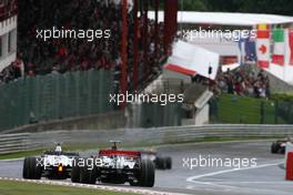 07.09.2008 Francorchamps, Belgium,  Heikki Kovalainen (FIN), McLaren Mercedes  - Formula 1 World Championship, Rd 13, Belgian Grand Prix, Sunday Race