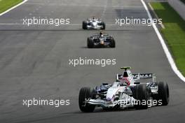 07.09.2008 Francorchamps, Belgium,  Robert Kubica (POL), BMW Sauber F1 Team  - Formula 1 World Championship, Rd 13, Belgian Grand Prix, Sunday Race