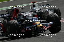 07.09.2008 Francorchamps, Belgium,  Sebastian Vettel (GER), Scuderia Toro Rosso, STR02 - Formula 1 World Championship, Rd 13, Belgian Grand Prix, Sunday Race