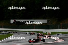 07.09.2008 Francorchamps, Belgium,  Lewis Hamilton (GBR), McLaren Mercedes, MP4-23 - Formula 1 World Championship, Rd 13, Belgian Grand Prix, Sunday Race