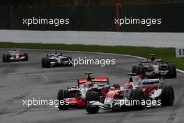 07.09.2008 Francorchamps, Belgium,  Timo Glock (GER), Toyota F1 Team, TF108 - Formula 1 World Championship, Rd 13, Belgian Grand Prix, Sunday Race