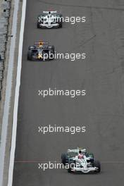 07.09.2008 Francorchamps, Belgium,  Rubens Barrichello (BRA), Honda Racing F1 Team, RA108 - Formula 1 World Championship, Rd 13, Belgian Grand Prix, Sunday Race