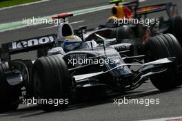 07.09.2008 Francorchamps, Belgium,  Nico Rosberg (GER), WilliamsF1 Team, FW30 - Formula 1 World Championship, Rd 13, Belgian Grand Prix, Sunday Race
