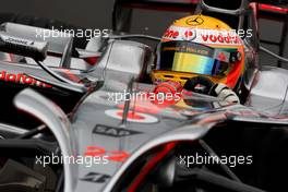 06.09.2008 Francorchamps, Belgium,  Lewis Hamilton (GBR), McLaren Mercedes, MP4-23 - Formula 1 World Championship, Rd 13, Belgian Grand Prix, Saturday Qualifying