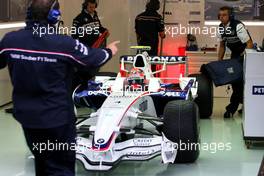 06.09.2008 Francorchamps, Belgium,  Robert Kubica (POL), BMW Sauber F1 Team  - Formula 1 World Championship, Rd 13, Belgian Grand Prix, Saturday Practice