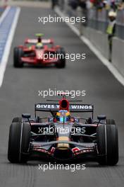 06.09.2008 Francorchamps, Belgium,  Sebastian Bourdais (FRA), Scuderia Toro Rosso, STR03 - Formula 1 World Championship, Rd 13, Belgian Grand Prix, Saturday Qualifying
