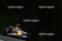 06.09.2008 Francorchamps, Belgium,  Fernando Alonso (ESP), Renault F1 Team, R28 - Formula 1 World Championship, Rd 13, Belgian Grand Prix, Saturday Practice