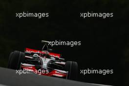 06.09.2008 Francorchamps, Belgium,  Heikki Kovalainen (FIN), McLaren Mercedes, MP4-23 - Formula 1 World Championship, Rd 13, Belgian Grand Prix, Saturday Practice