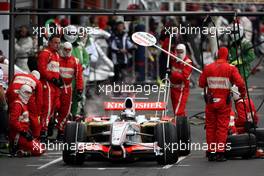 06.09.2008 Francorchamps, Belgium,  Adrian Sutil (GER), Force India F1 Team, VJM-01 - Formula 1 World Championship, Rd 13, Belgian Grand Prix, Saturday Qualifying