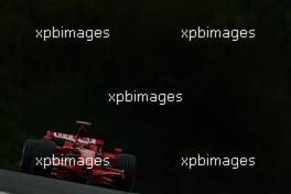 06.09.2008 Francorchamps, Belgium,  Kimi Raikkonen (FIN), Räikkönen, Scuderia Ferrari, F2008 - Formula 1 World Championship, Rd 13, Belgian Grand Prix, Saturday Practice