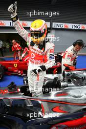 06.09.2008 Francorchamps, Belgium,  Lewis Hamilton (GBR), McLaren Mercedes - Formula 1 World Championship, Rd 13, Belgian Grand Prix, Saturday Qualifying