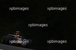 06.09.2008 Francorchamps, Belgium,  Mark Webber (AUS), Red Bull Racing, RB4 - Formula 1 World Championship, Rd 13, Belgian Grand Prix, Saturday Practice
