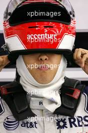 06.09.2008 Francorchamps, Belgium,  Kazuki Nakajima (JPN), Williams F1 Team  - Formula 1 World Championship, Rd 13, Belgian Grand Prix, Saturday Practice