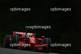 06.09.2008 Francorchamps, Belgium,  Felipe Massa (BRA), Scuderia Ferrari, F2008 - Formula 1 World Championship, Rd 13, Belgian Grand Prix, Saturday Practice