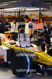 06.09.2008 Francorchamps, Belgium,  Nelson Piquet Jr (BRA), Renault F1 Team  - Formula 1 World Championship, Rd 13, Belgian Grand Prix, Saturday Practice