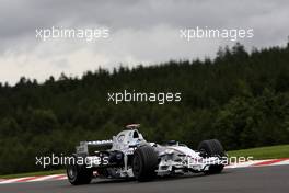06.09.2008 Francorchamps, Belgium,  Nick Heidfeld (GER), BMW Sauber F1 Team, F1.08 - Formula 1 World Championship, Rd 13, Belgian Grand Prix, Saturday Qualifying