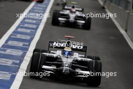 06.09.2008 Francorchamps, Belgium,  Nico Rosberg (GER), WilliamsF1 Team, FW30 - Formula 1 World Championship, Rd 13, Belgian Grand Prix, Saturday Qualifying