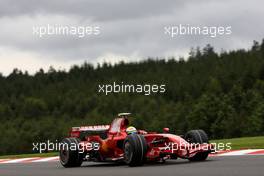 06.09.2008 Francorchamps, Belgium,  Felipe Massa (BRA), Scuderia Ferrari, F2008 - Formula 1 World Championship, Rd 13, Belgian Grand Prix, Saturday Qualifying