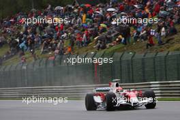 06.09.2008 Francorchamps, Belgium,  Timo Glock (GER), Toyota F1 Team, TF108 - Formula 1 World Championship, Rd 13, Belgian Grand Prix, Saturday Qualifying