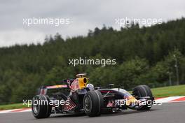 06.09.2008 Francorchamps, Belgium,  David Coulthard (GBR), Red Bull Racing, RB4 - Formula 1 World Championship, Rd 13, Belgian Grand Prix, Saturday Qualifying