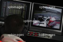 06.09.2008 Francorchamps, Belgium,  McLaren Mercedes, pitwall - Formula 1 World Championship, Rd 13, Belgian Grand Prix, Saturday Practice