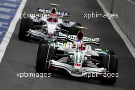 06.09.2008 Francorchamps, Belgium,  Rubens Barrichello (BRA), Honda Racing F1 Team, RA108 - Formula 1 World Championship, Rd 13, Belgian Grand Prix, Saturday Qualifying