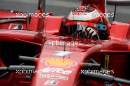 06.09.2008 Francorchamps, Belgium,  Kimi Raikkonen (FIN), Räikkönen, Scuderia Ferrari, F2008 - Formula 1 World Championship, Rd 13, Belgian Grand Prix, Saturday Qualifying