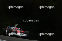 06.09.2008 Francorchamps, Belgium,  Timo Glock (GER), Toyota F1 Team, TF108 - Formula 1 World Championship, Rd 13, Belgian Grand Prix, Saturday Practice